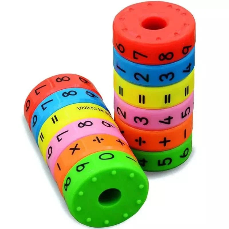 Magnetic Number Calculation Rings – Early Math Learning Set