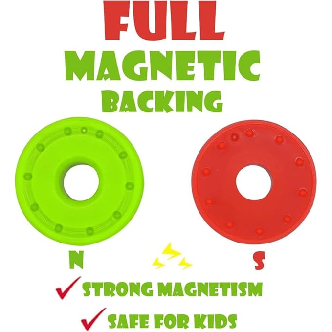 Magnetic Number Calculation Rings – Early Math Learning Set