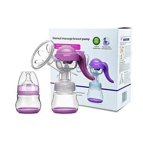 Manual Breast Pump with Lid – Safe, Simple & Gentle