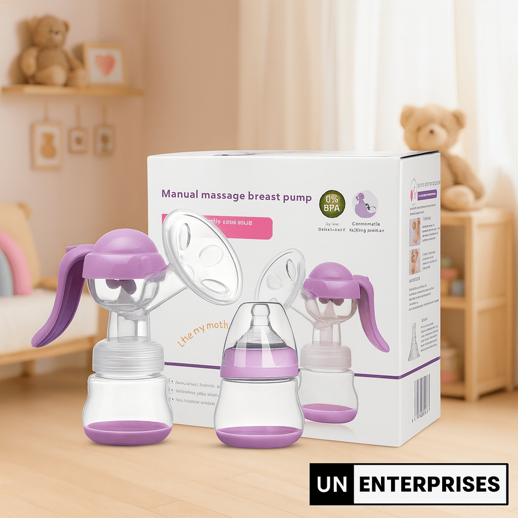 Manual Breast Pump with Lid – Safe, Simple & Gentle