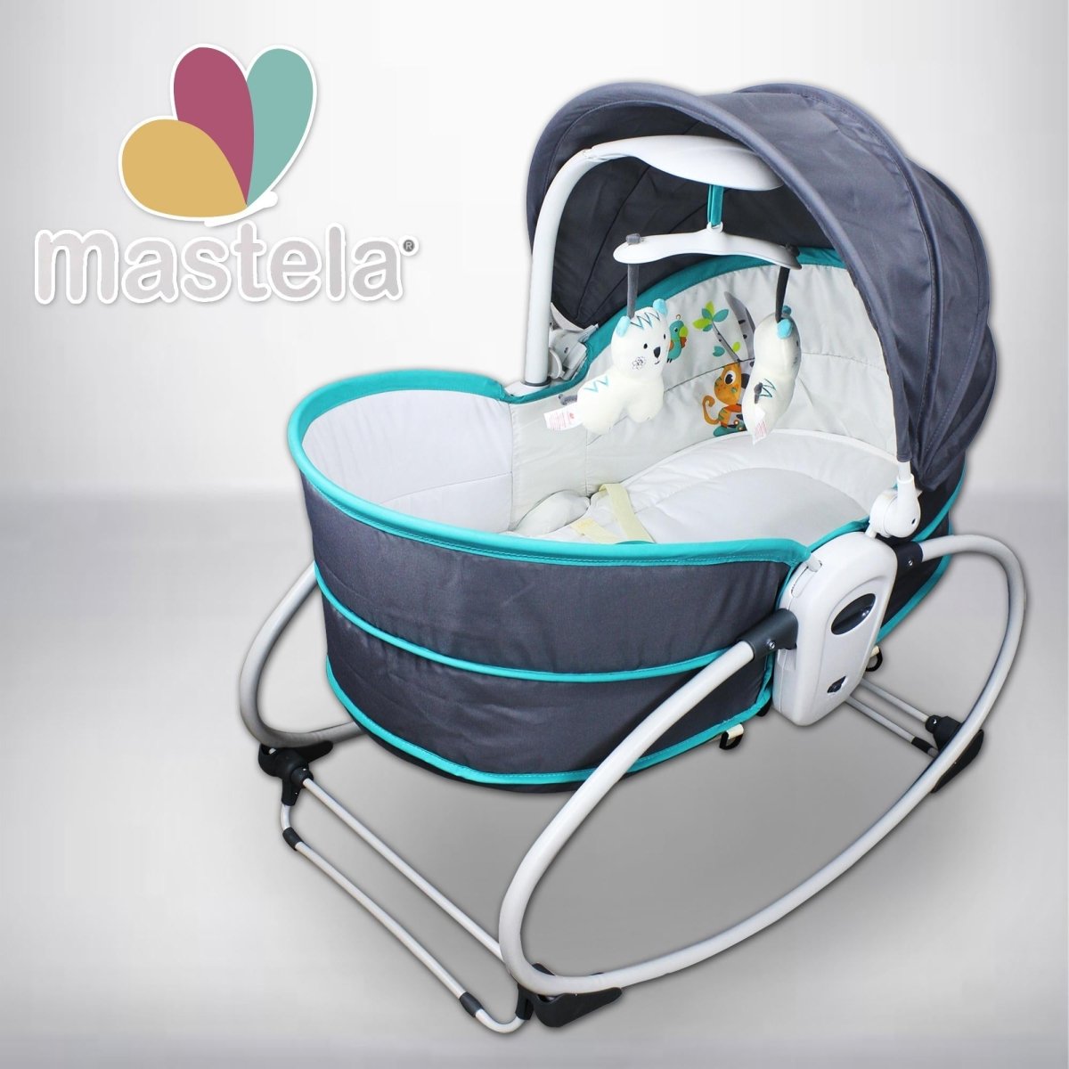 Mastela 5 in 1 Rocker & Bassinet Deluxe Seat