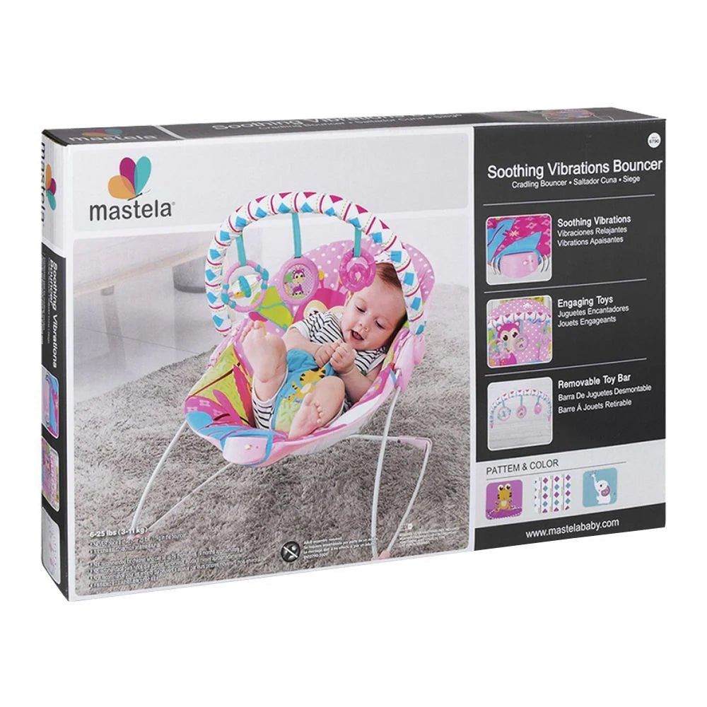 Mastela Soothing Vibrations Bouncer Cradle | 3-11 KG