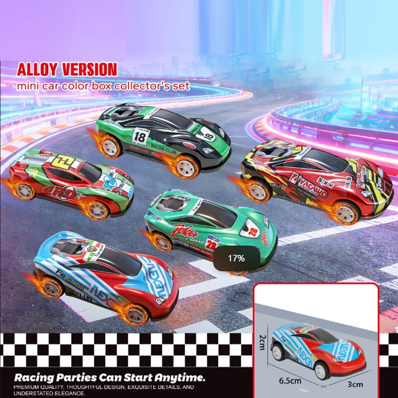 Mini Racing Car Collection Set – Colorful Pull &  Roll Dinky Cars for Kids | 30pcs 🏁✨