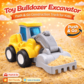Mini Construction Press Truck Set – Push & Go Vehicle | 1 Pc