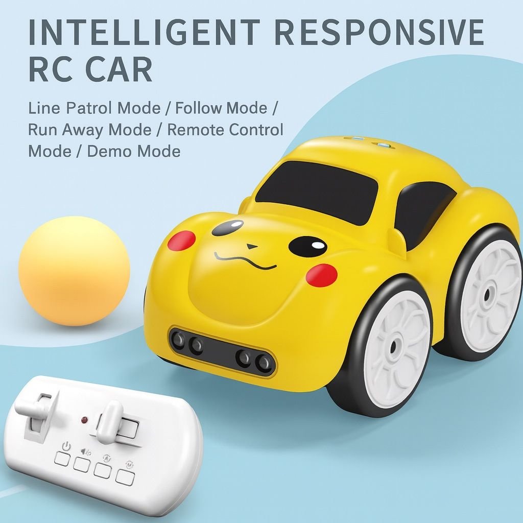 🚗 Mini Smart Track-Following RC Car – Draw, Drive & Discover!
