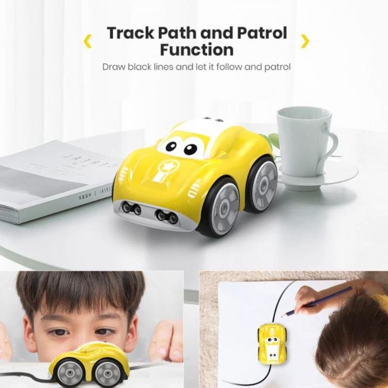 🚗 Mini Smart Track-Following RC Car – Draw, Drive & Discover!