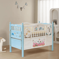 Modern Baby Cott with Safety Rails for Your Little One