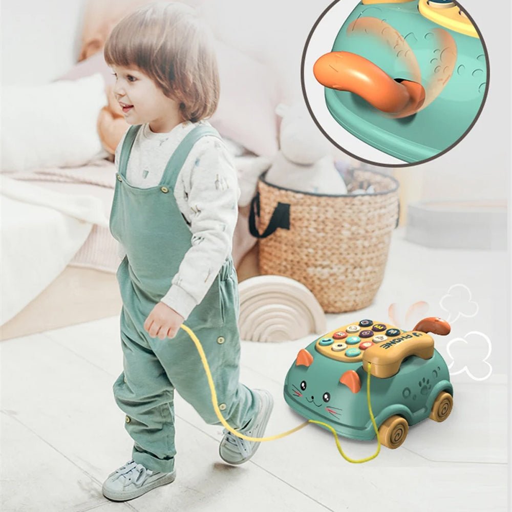 Montessori Musical Piano Phone - Battery Operated