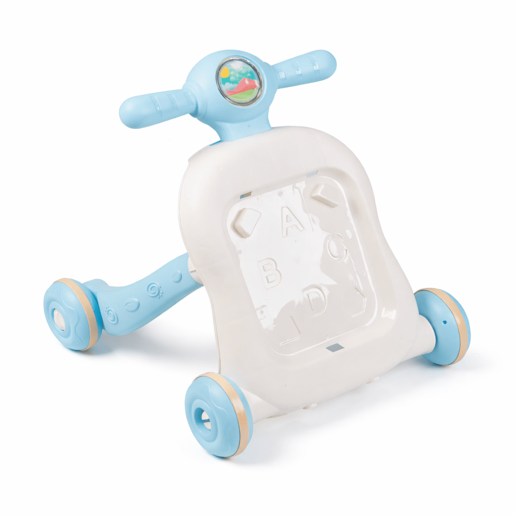 4-in-1 Baby Push Walker With Activity Table & Learning Center
