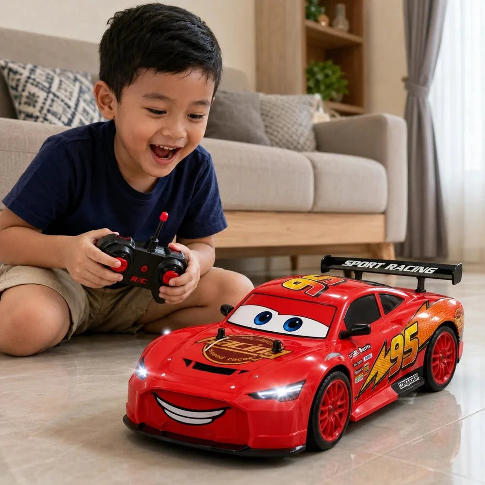 1:16 Scale Disney Cars Lightning McQueen Style RC Drift Racing Car
