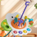 Owl Shaped Pull String Educational Ball for Kids