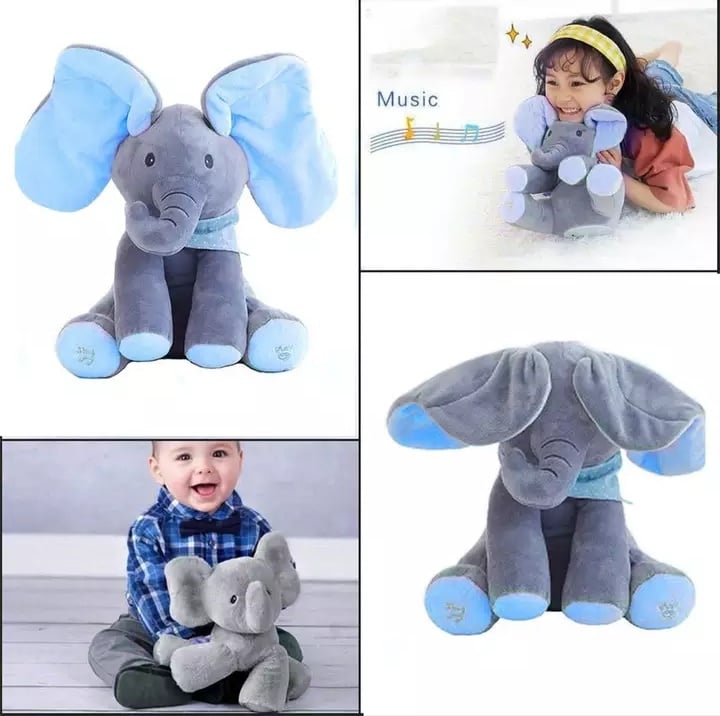 Peek-A-Boo Musical Elephant
