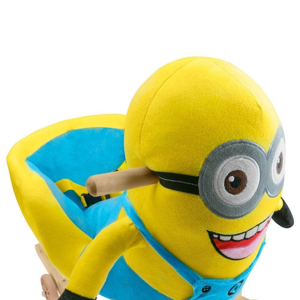 Minnion Face Rocking and Ride-On Rocker