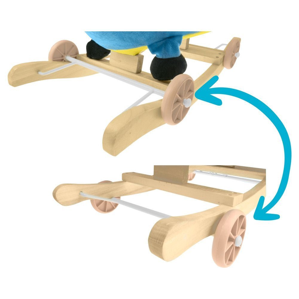 Minnion Face Rocking and Ride-On Rocker