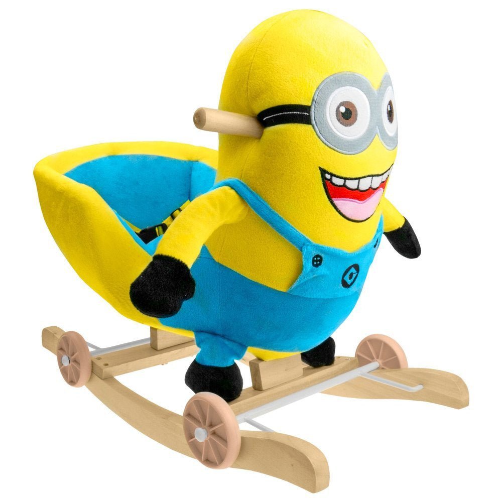 Minnion Face Rocking and Ride-On Rocker