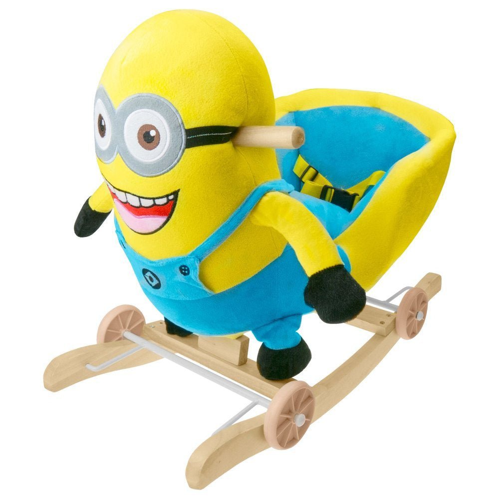 Minnion Face Rocking and Ride-On Rocker