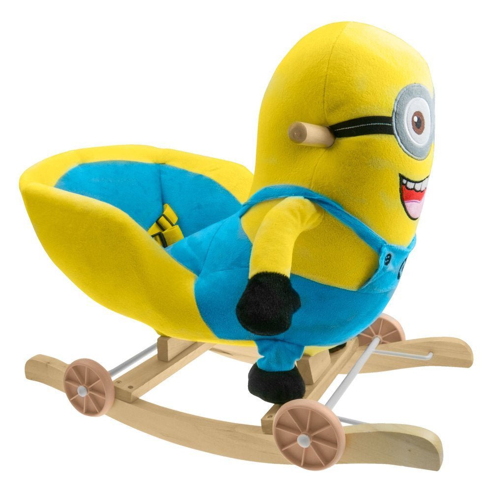 Minnion Face Rocking and Ride-On Rocker