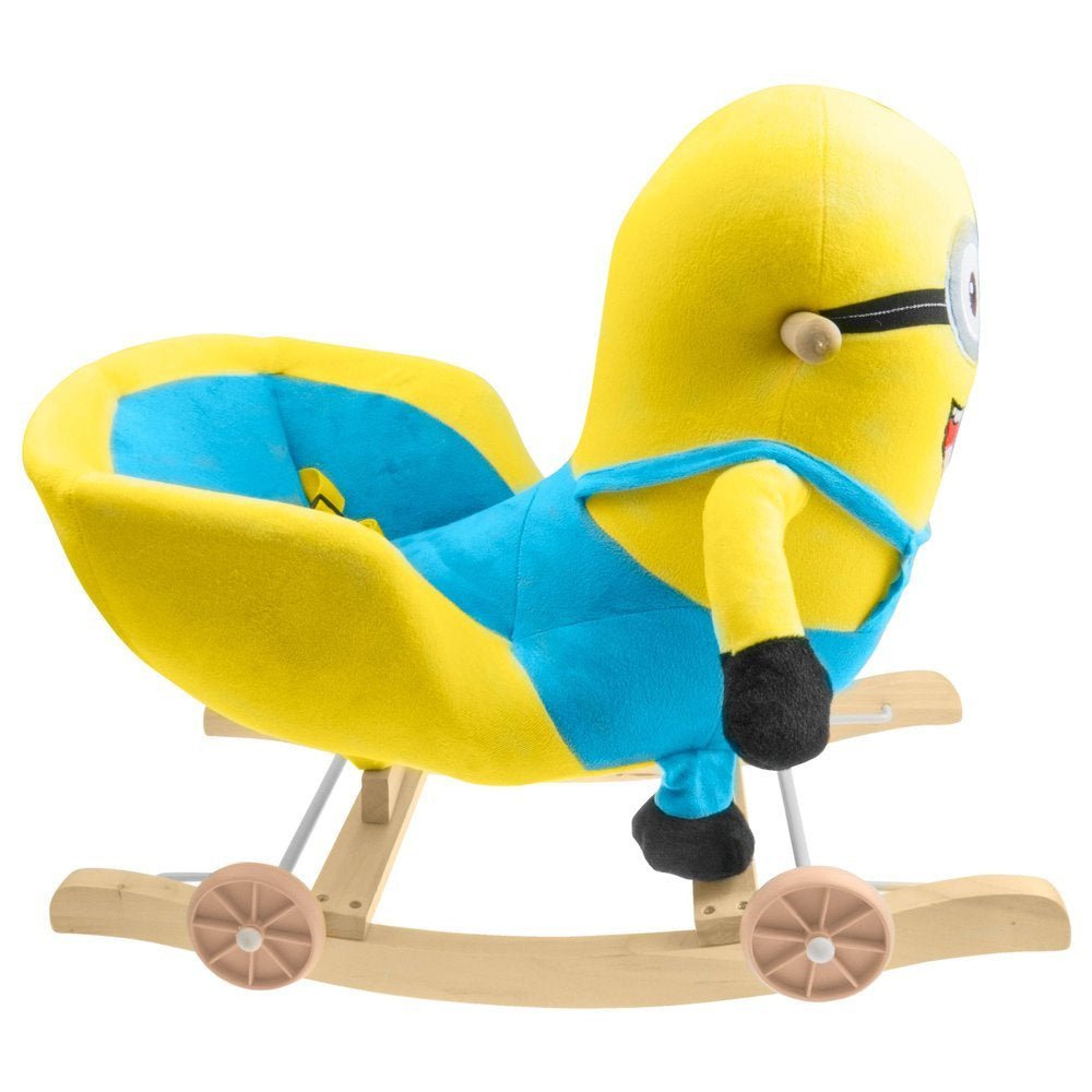 Minnion Face Rocking and Ride-On Rocker