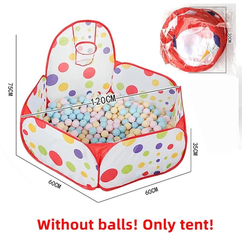Polka Dot Ball Pit Tent for Kids – Indoor Play &  Activity Zone