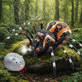 Remote Control Smoke Spider – Infrared Crawling Creature with Light-Up Eyes