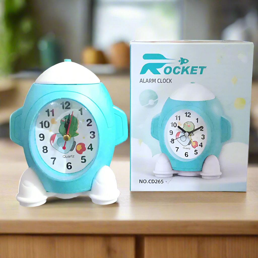 Rocket-Shaped Alarm Clock for Exciting Wake-Ups