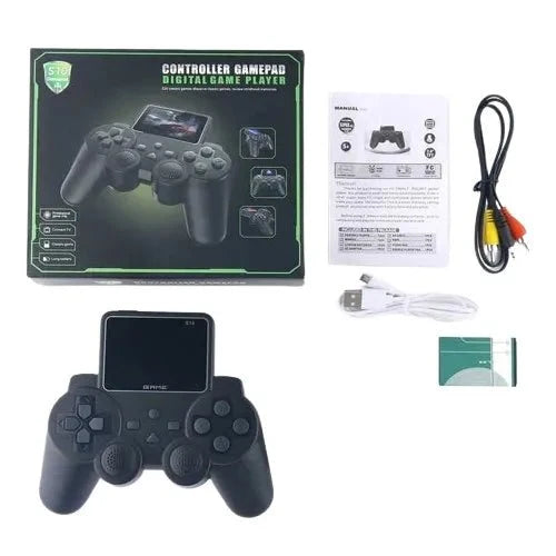 S10 Mini Portable Retro Video Game Console – Gamepad with Digital Display & 520 Games