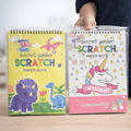 Scratch Art Book for Kids – Secret Garden Magic Drawing Pad
