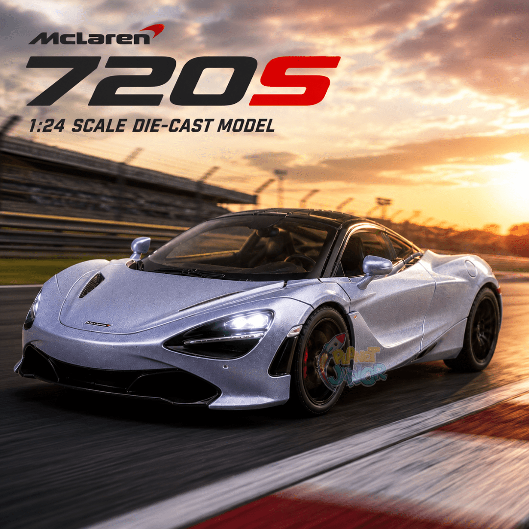 1:24 McLaren 720S Die-Cast Pull Back Sports Car Model