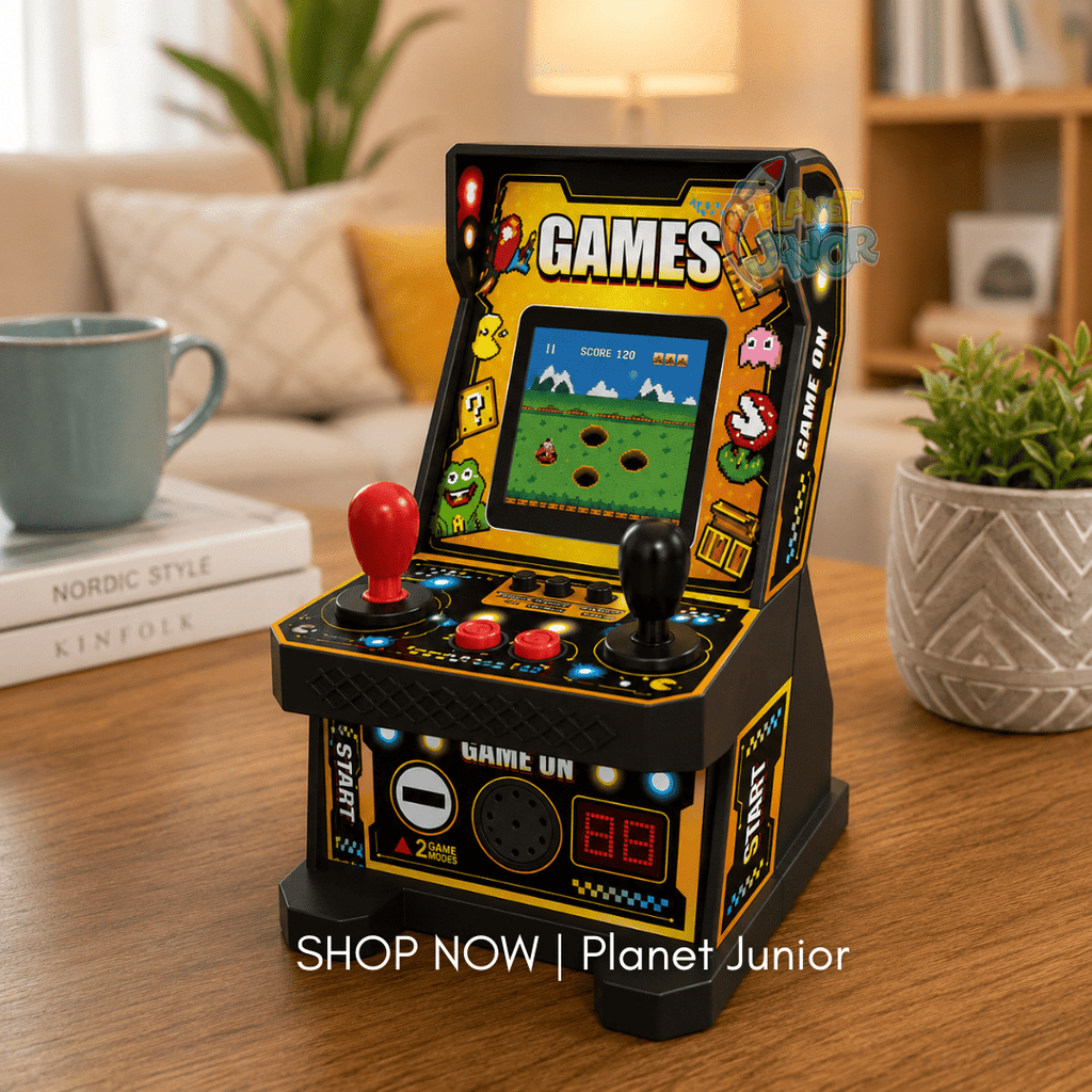 Mini Retro Arcade Game Console with 108 Built-in Games & Color Screen