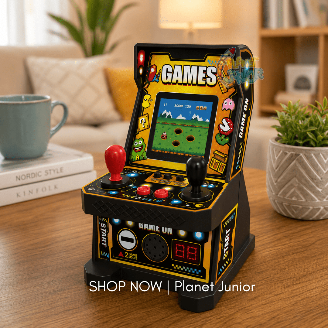 Mini Retro Arcade Game Console with 108 Built-in Games & Color Screen