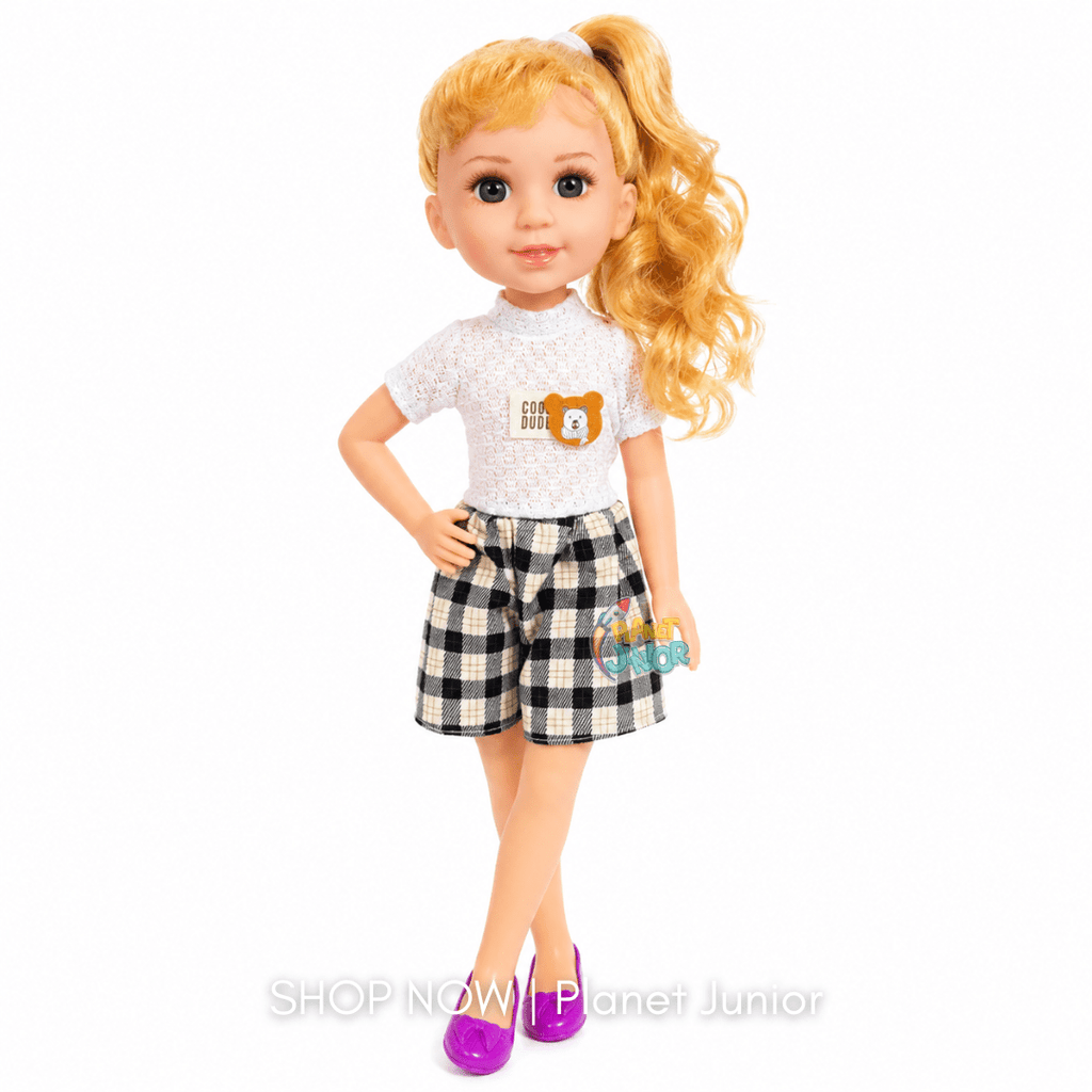 Jelena Fashion Doll with Long Blonde Hair | 1 Pcs