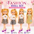 Jelena Fashion Doll with Long Blonde Hair | 1 Pcs