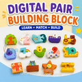 Digital Pair Building Number Blocks for Kids