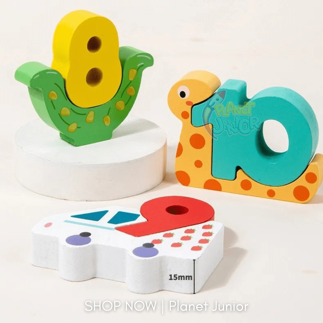 Digital Pair Building Number Blocks for Kids