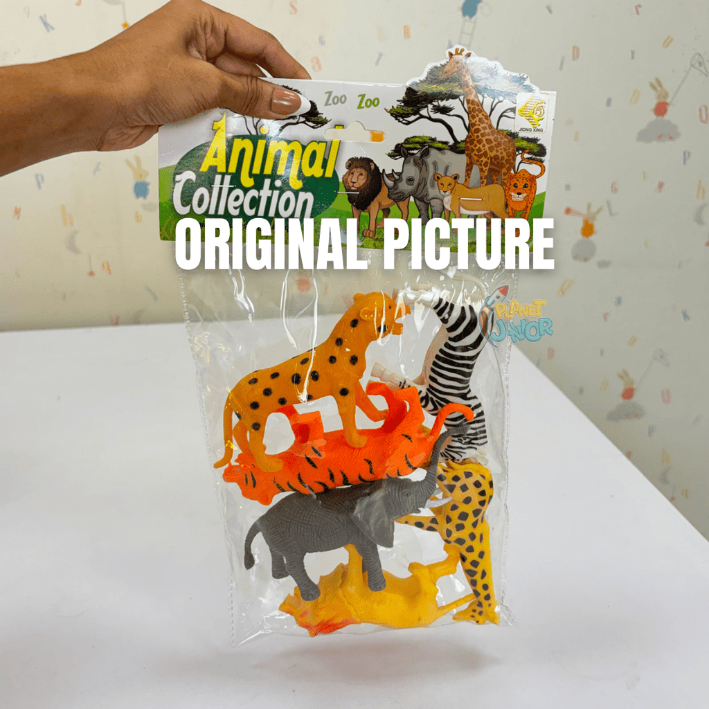 Realistic Wild Animal Figures Set – Safari & Jungle Animals for Kids