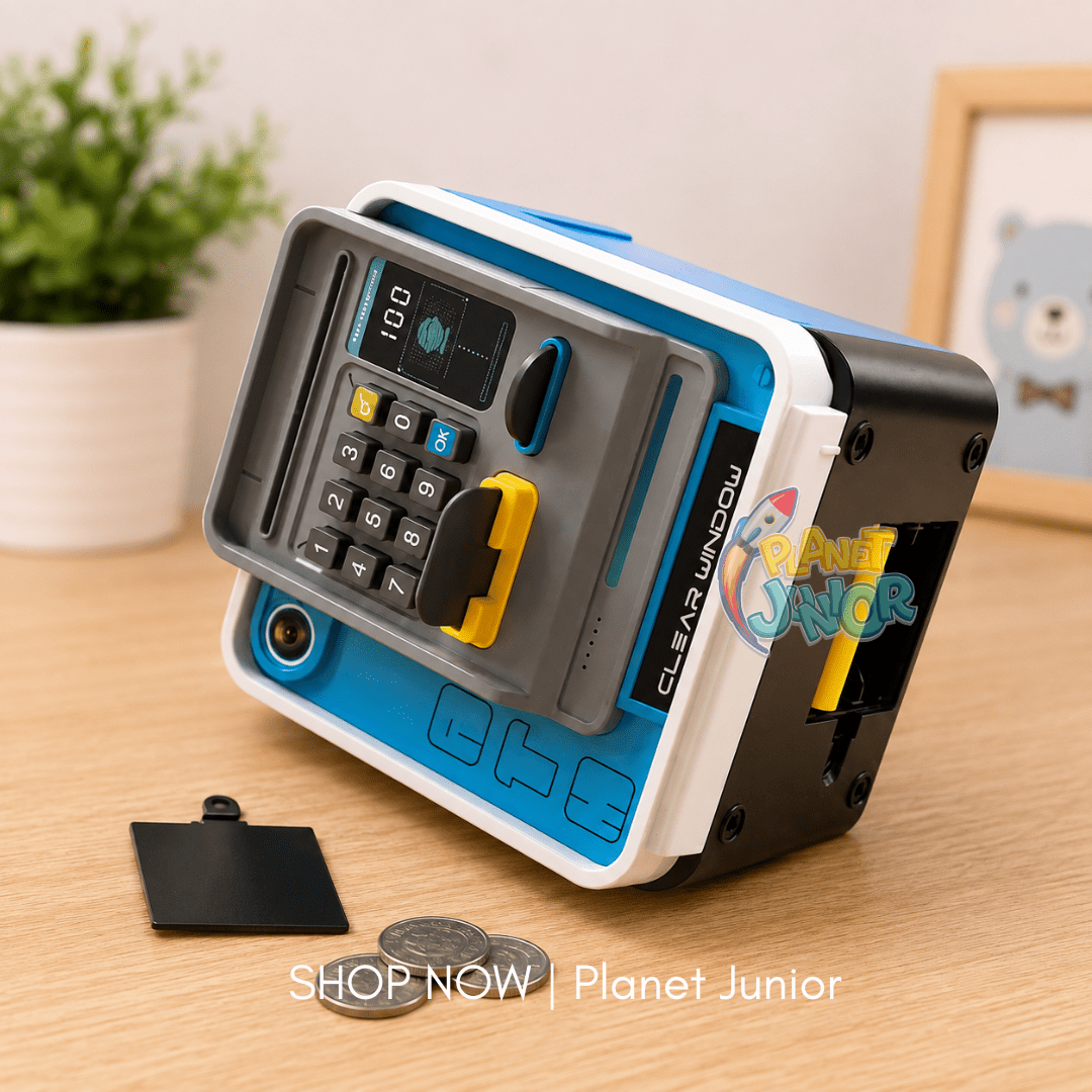 Smart Facial Recognition ATM Bank – Electronic Password Piggy Bank with Card