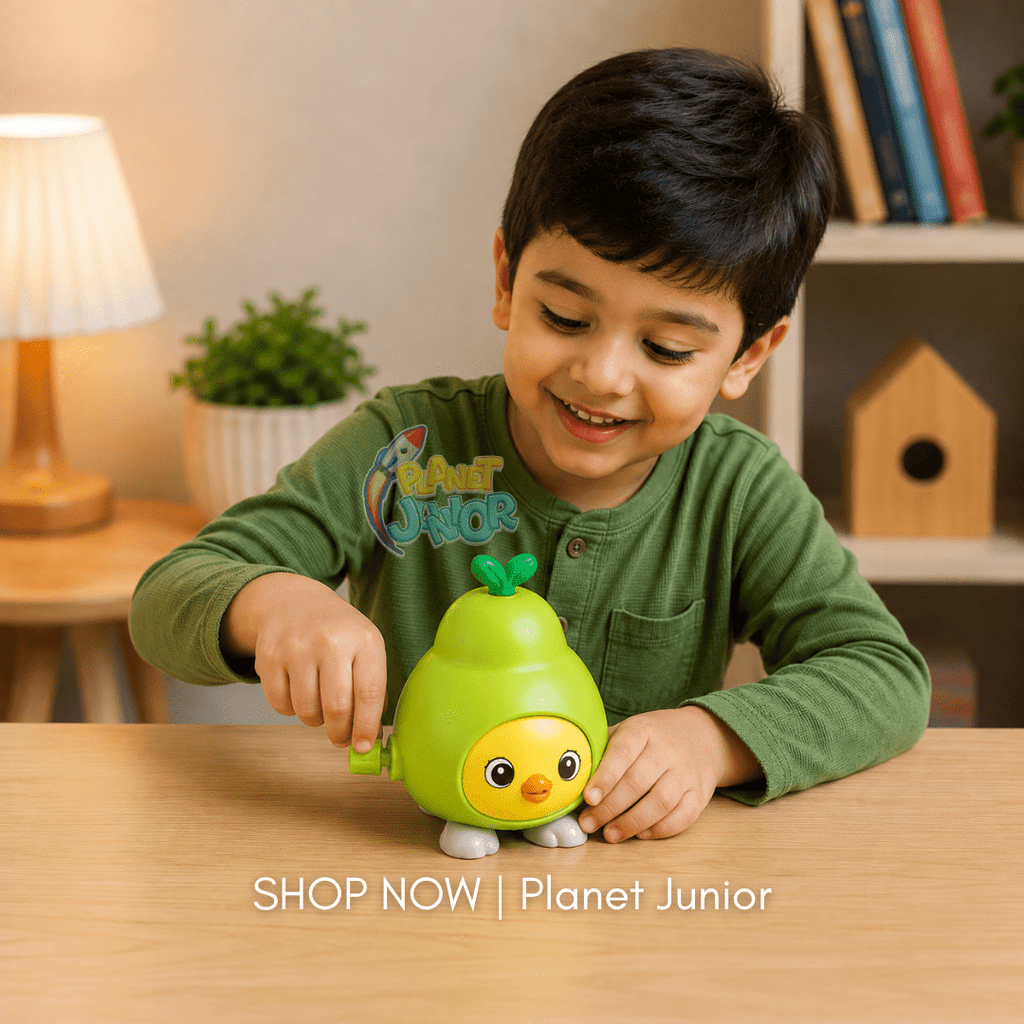 Wind-Up Jumping Hopping Dolls – Cute Clockwork Moving Toys for Kids | 1 Pcs