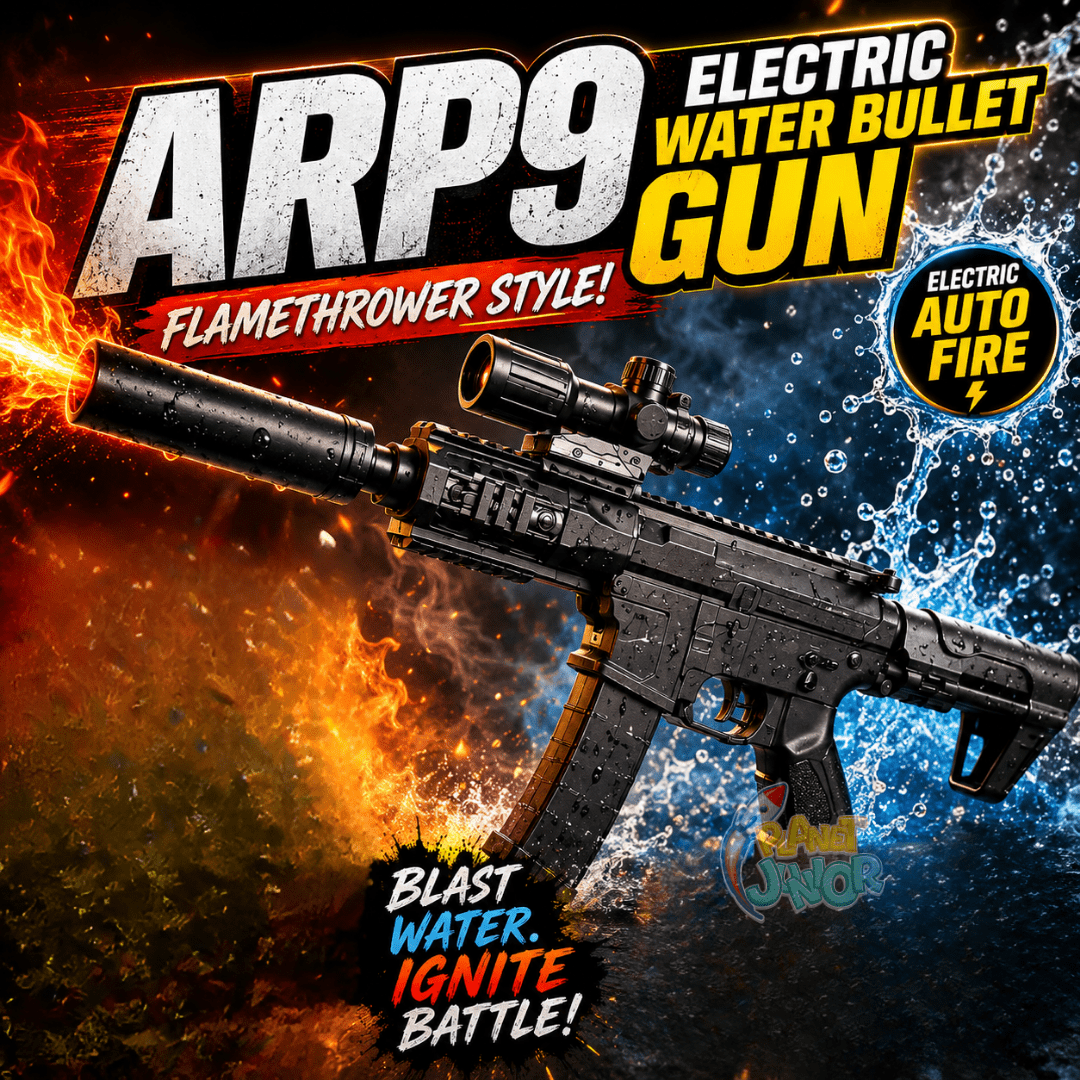 ARP9 Electric Water Bullet Gun with Rechargeable Battery & Scope