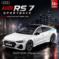 1:18 Diecast Audi RS 7 Sportback Model Car with Remote