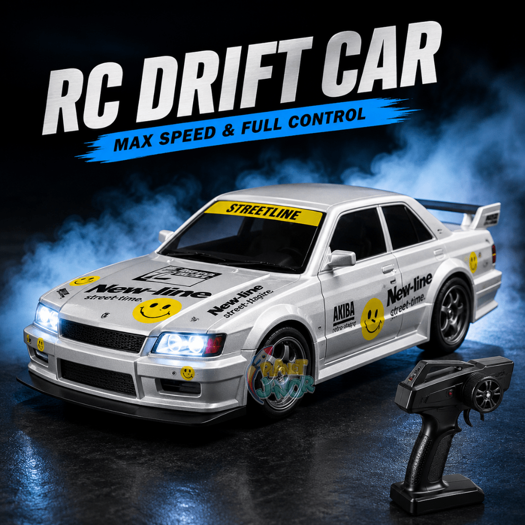1:43 Scale RC Classic Legends Drift Car with Neon Lights