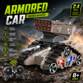 Armored Guided Missile RC Battle Tank & Missile Launcher