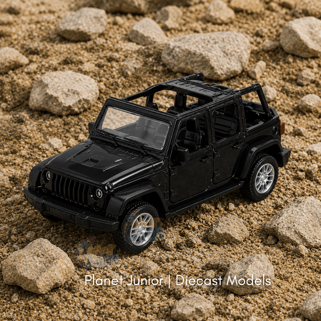 1:32 Jeep Wrangler JL Die-Cast Off-Road SUV  Car | 1 Pc