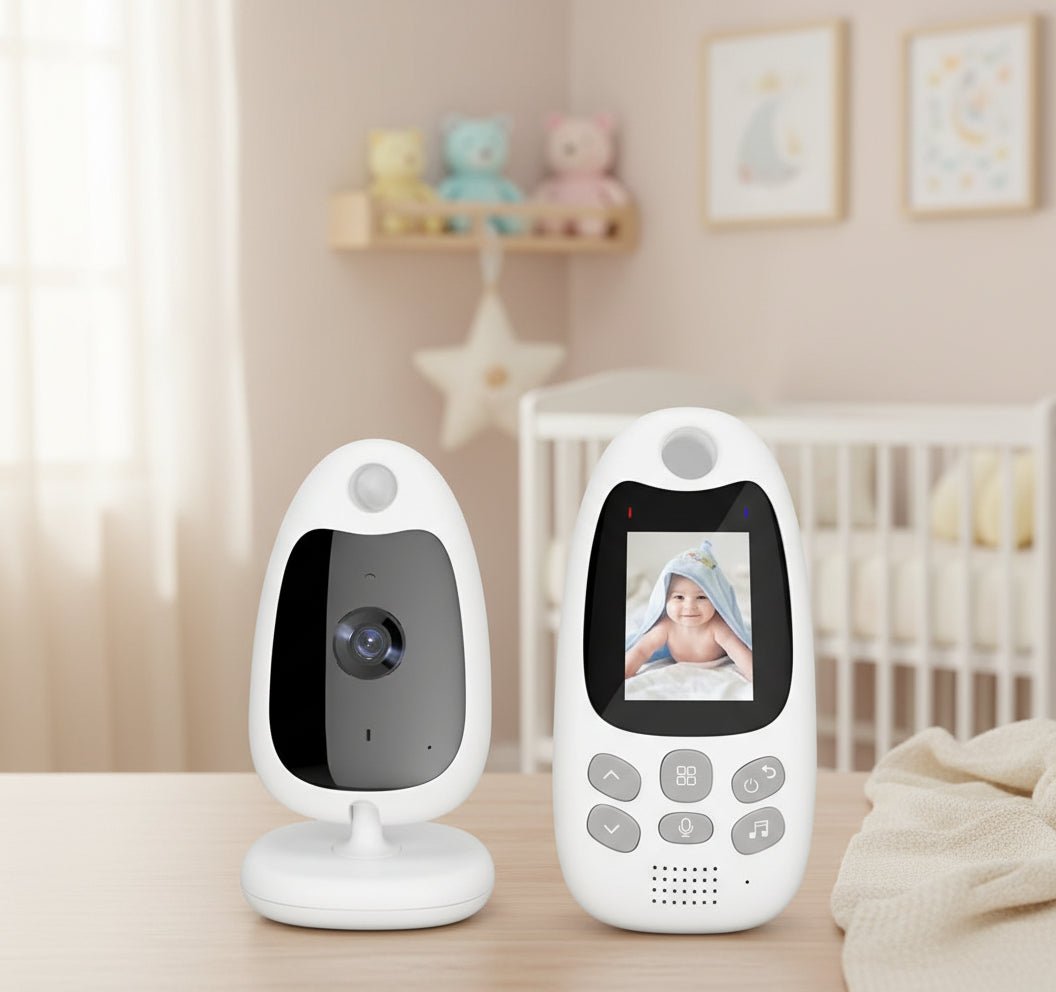 Smart Baby Video Monitor – HD Camera, Secure Audio & Long-Range Signal