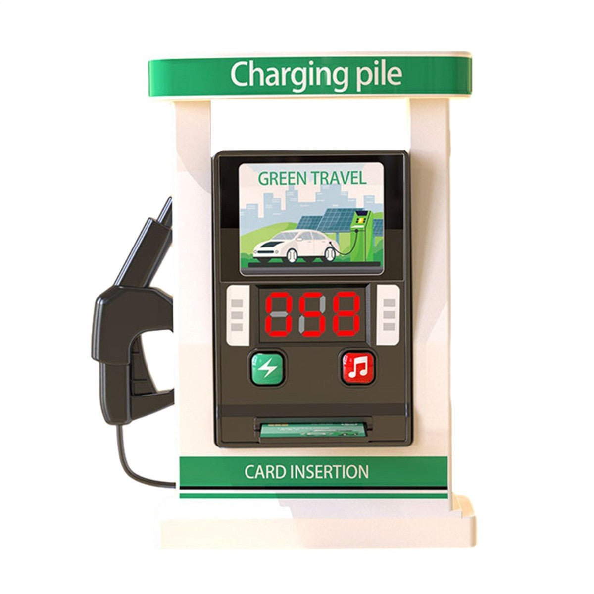 ⛽ Smart Petrol & Charging Station Playset – Real-World Learning Through Pretend Play!