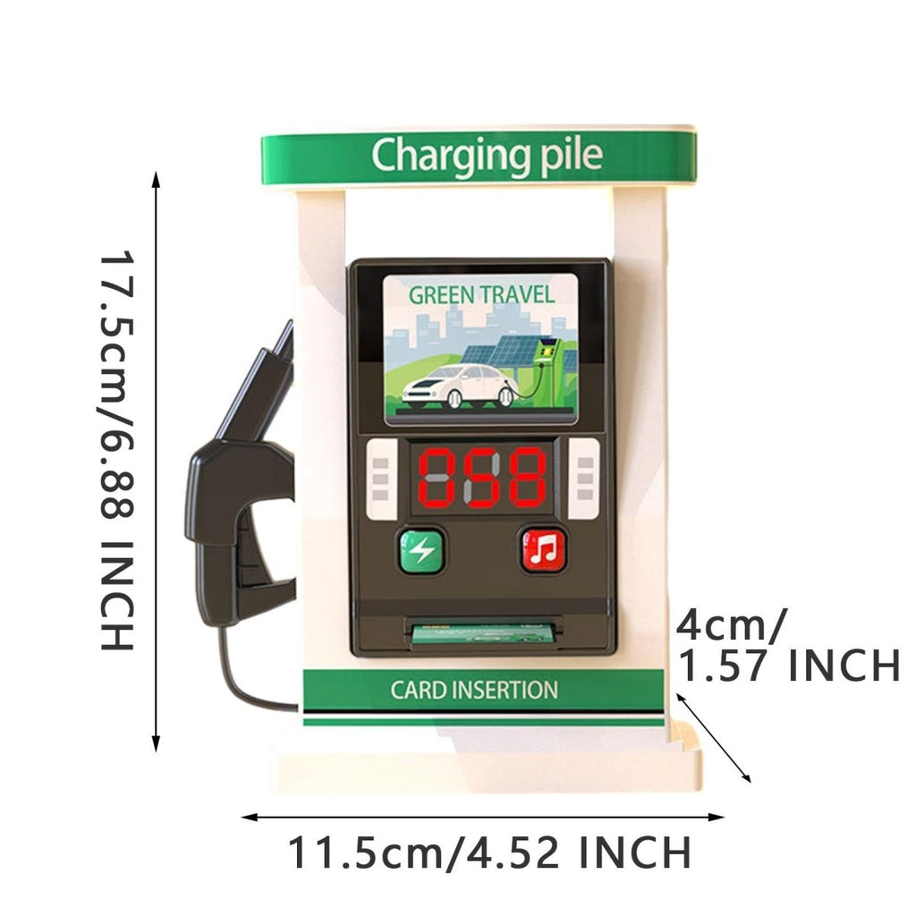 ⛽ Smart Petrol & Charging Station Playset – Real-World Learning Through Pretend Play!