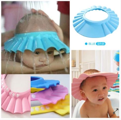 Soft and Flexible Baby Shower Cap