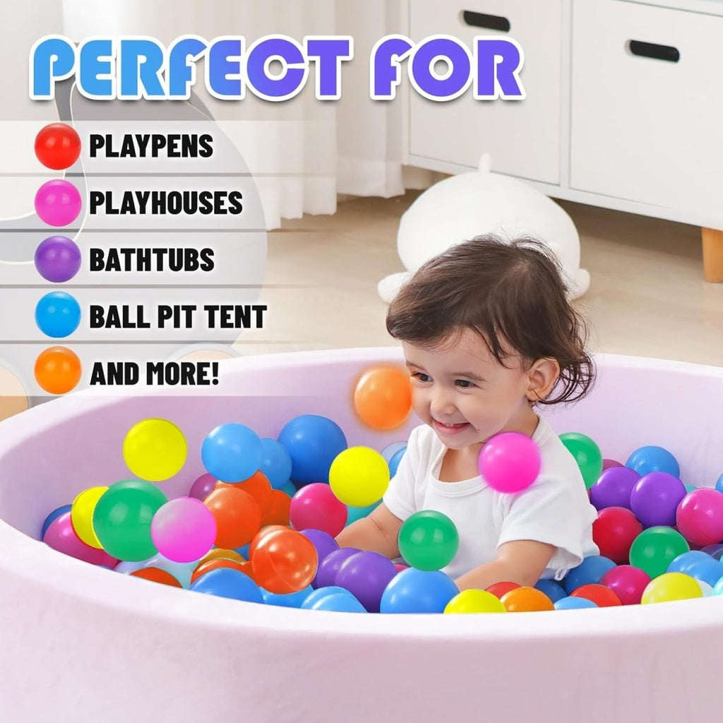 Soft and Safe Multi Colours | 50 balls pack