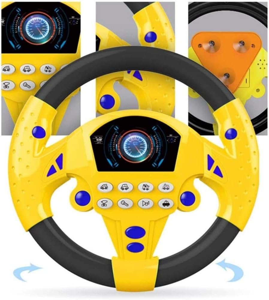 Sound & Music Steering Wheel Game for Kids