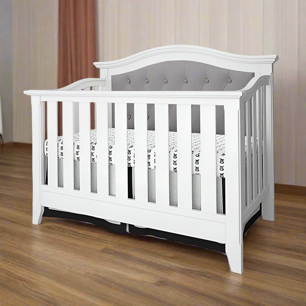 Spacious Wooden Baby Cott for Nursery