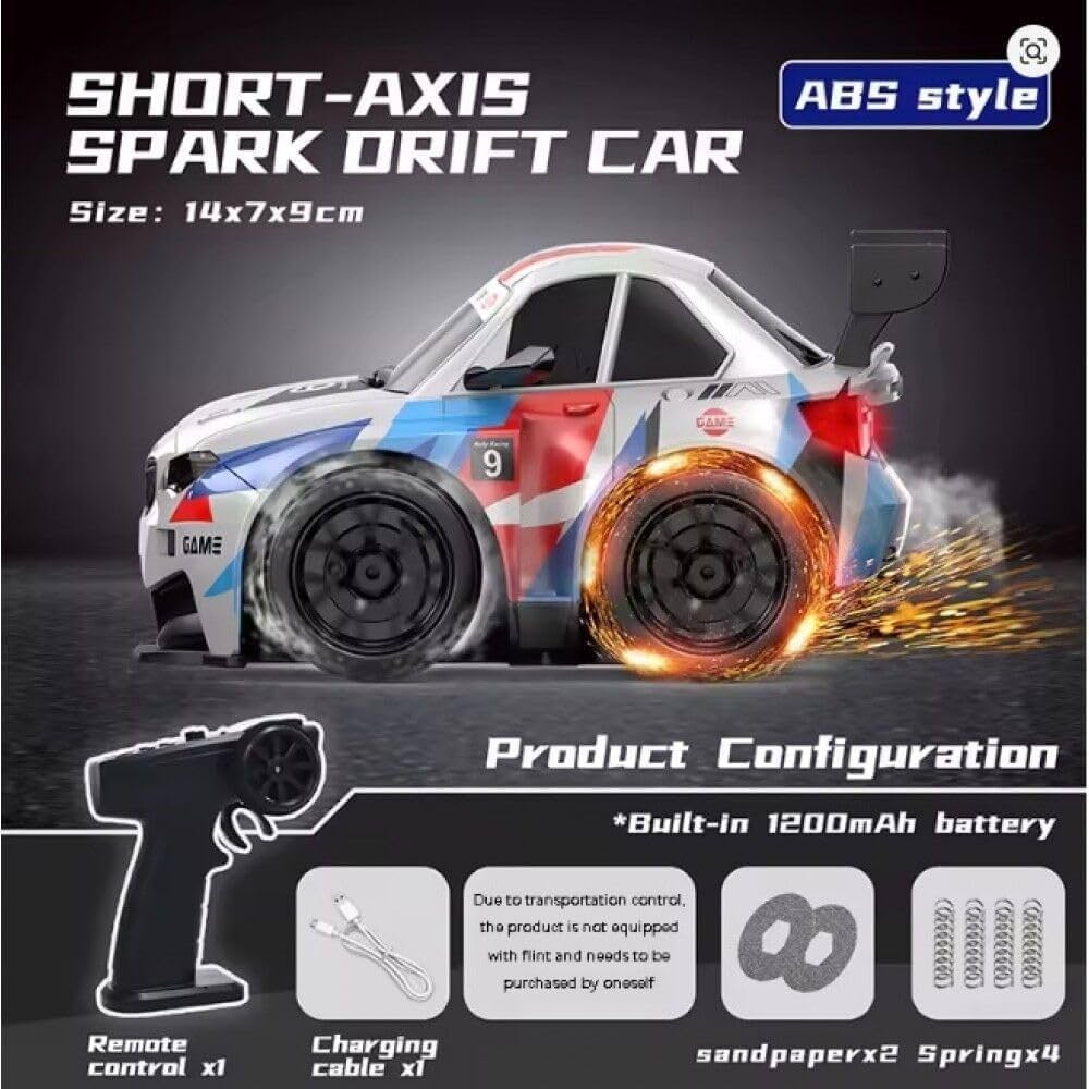 Sparking Effect BMW M4 Drift High-Speed Remote Control Car 🚗💨